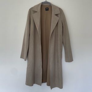 Zara Long Tan Jacket
